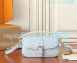 Copy L--V Nano Diane Women Bag Olympe Blue Monogram Top Quality